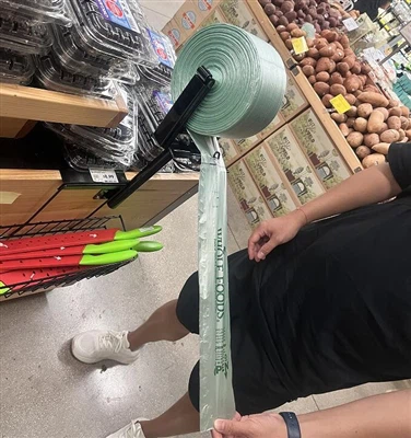 Pengenalan Tas Belanja Massal di Supermarket