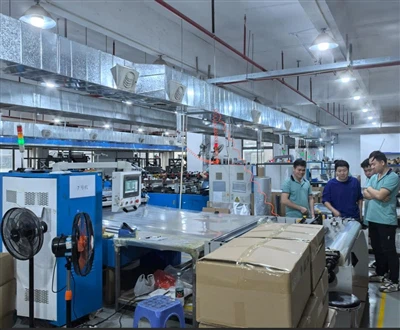 Pimpin Pelanggan Untuk Mengunjungi Mesin Produksi Penyegelan Tiga Sisi Tas St...