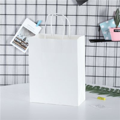 Tas Belanja Tali Bulat dari Kertas Kraft
